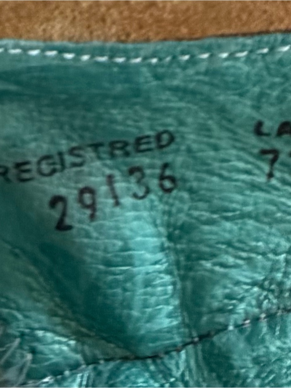 Corral Teal-Green Distressed Perforated Leather Bootie - Picture 3 of 7